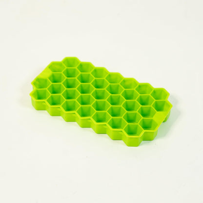 **Kitchen4U Silicone Ice Cube Tray | Flexible 37-Cube Tray for Drinks (1 Pc)** ❄️