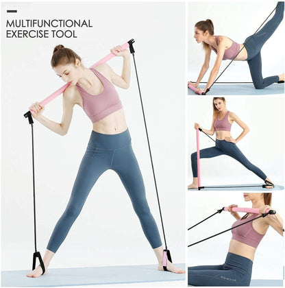 FirstFit Premium Pilates Stick Fitness Bar