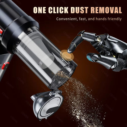 "Portable Cordless Car Vacuum Cleaner | High Power Rechargeable Mini Cleaner | Air Blower for Car & Home"