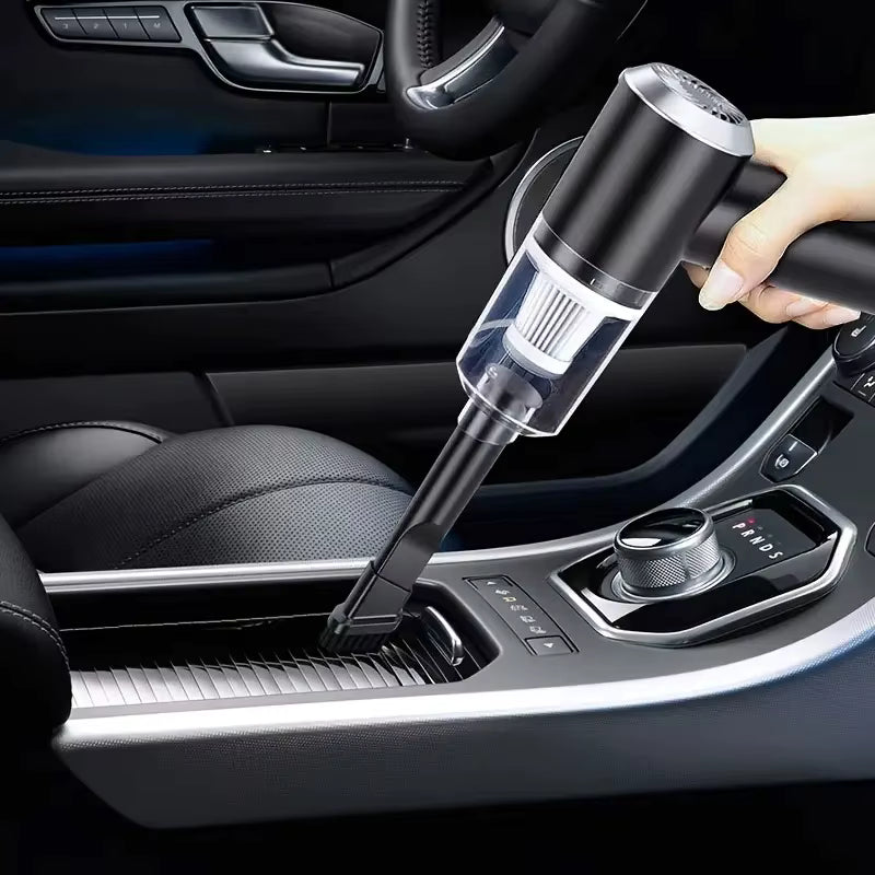 "Portable Cordless Car Vacuum Cleaner | High Power Rechargeable Mini Cleaner | Air Blower for Car & Home"